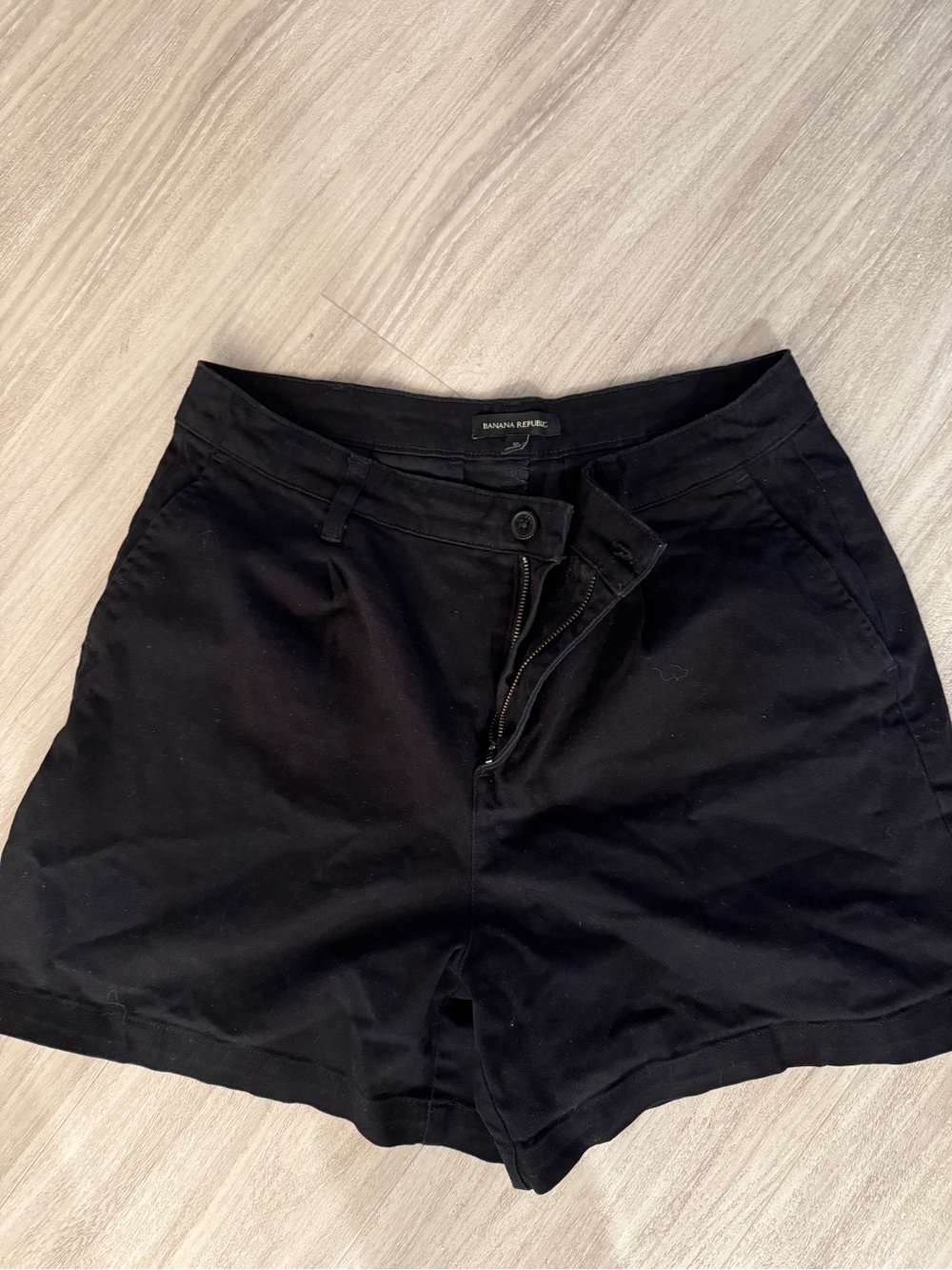 Banana Republic Black High-Waist Women's Shorts
